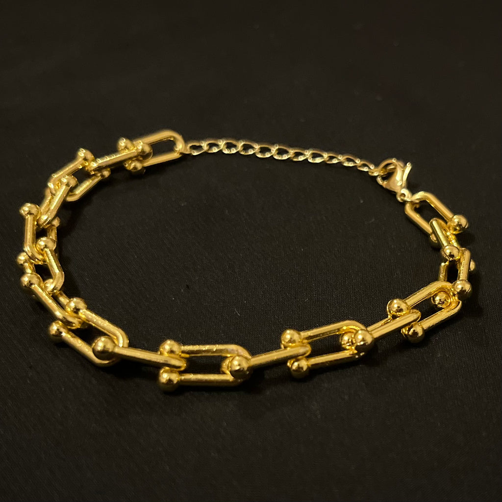 U Link Bracelet (Gold)