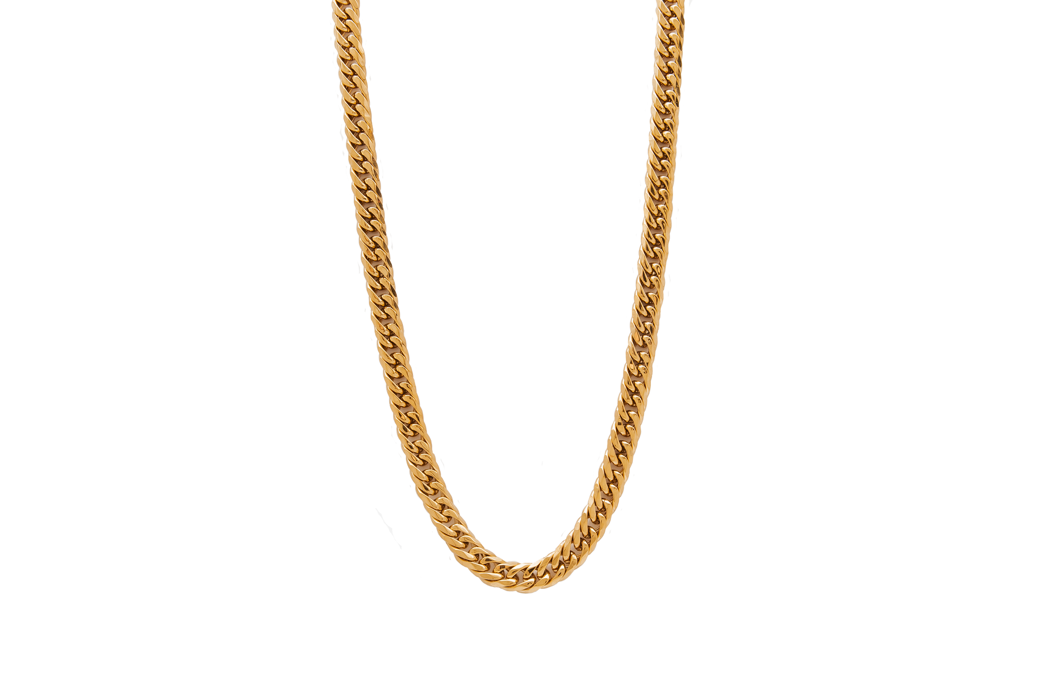 18K Gold Plated Chain - Miami Cuban Link