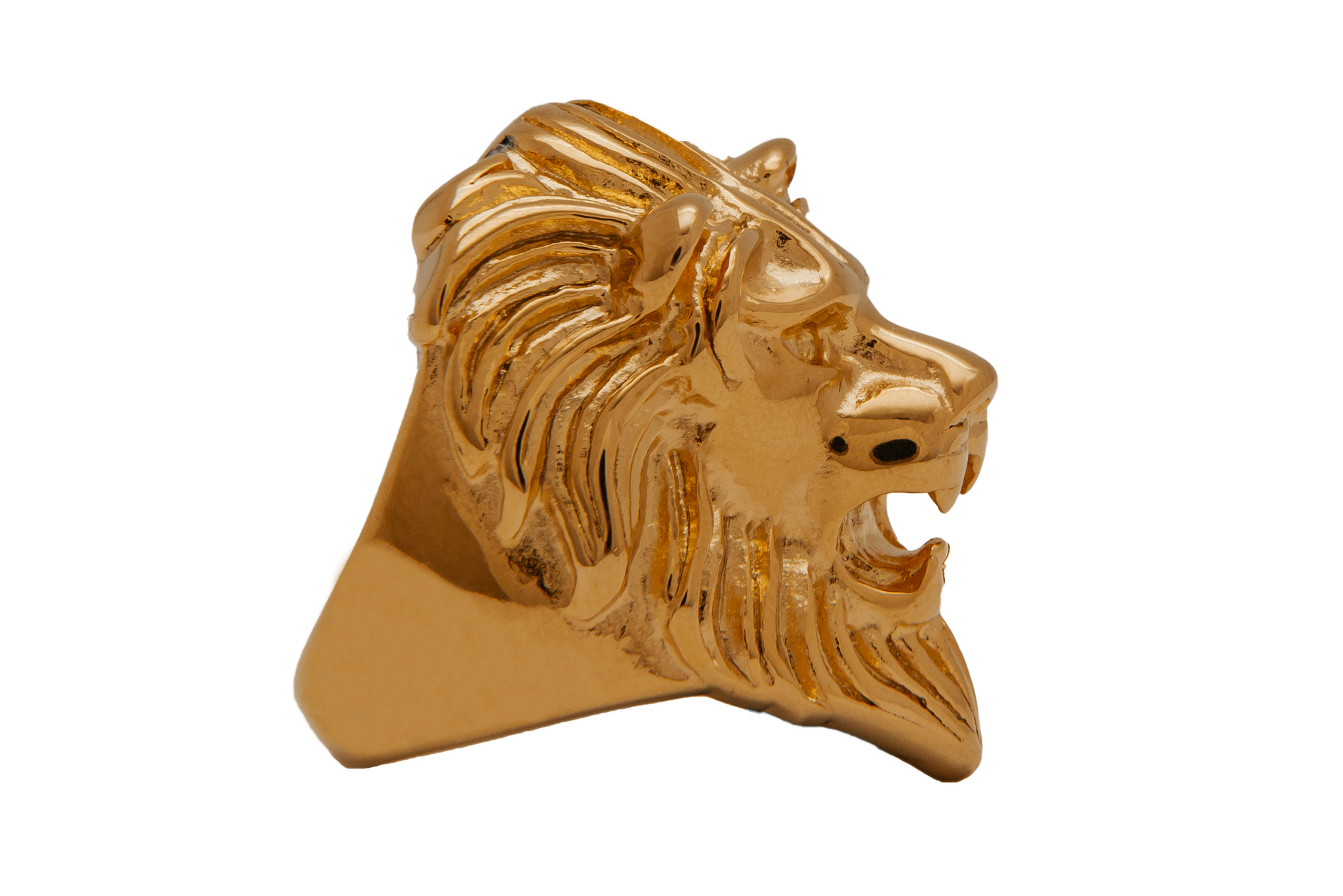 Lion Ring- 18K Gold Plated